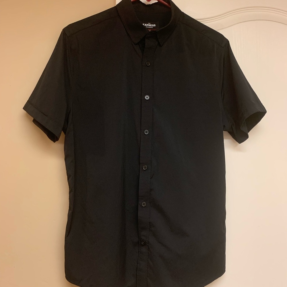 Express Men's Black Shirt